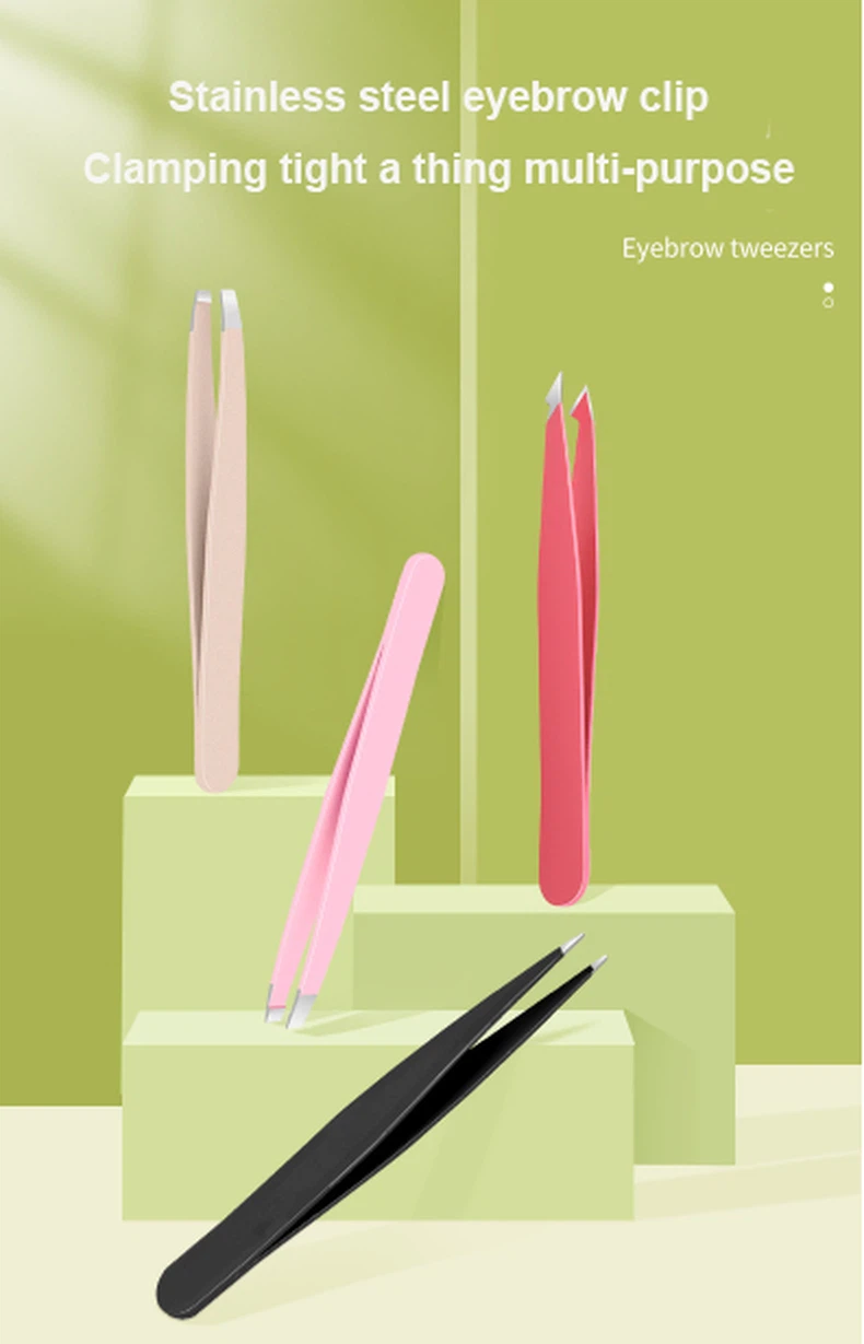 Professional Stainless Steel Tweezers Set 2 Professional Stainless Steel Tweezers Set 2