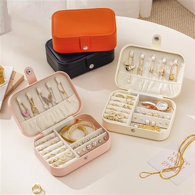 Cutie portabila pentru depozitare bijuterii